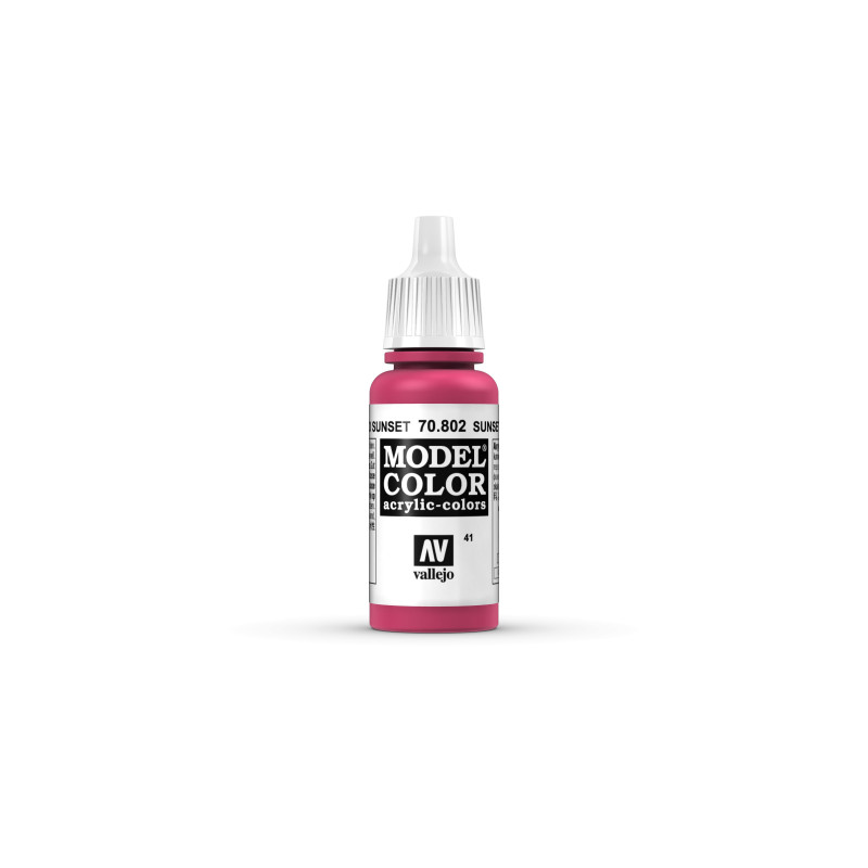 Model Color Sunset Red Mat 17 ml (41)
