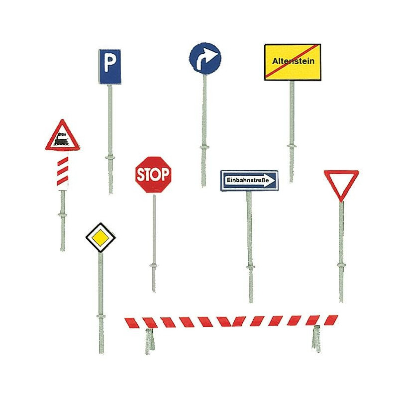 Panneaux de signalisation / Set of traffic signs N