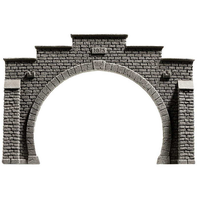 Entrée de tunnel double voie 12 3*8 5 cm N