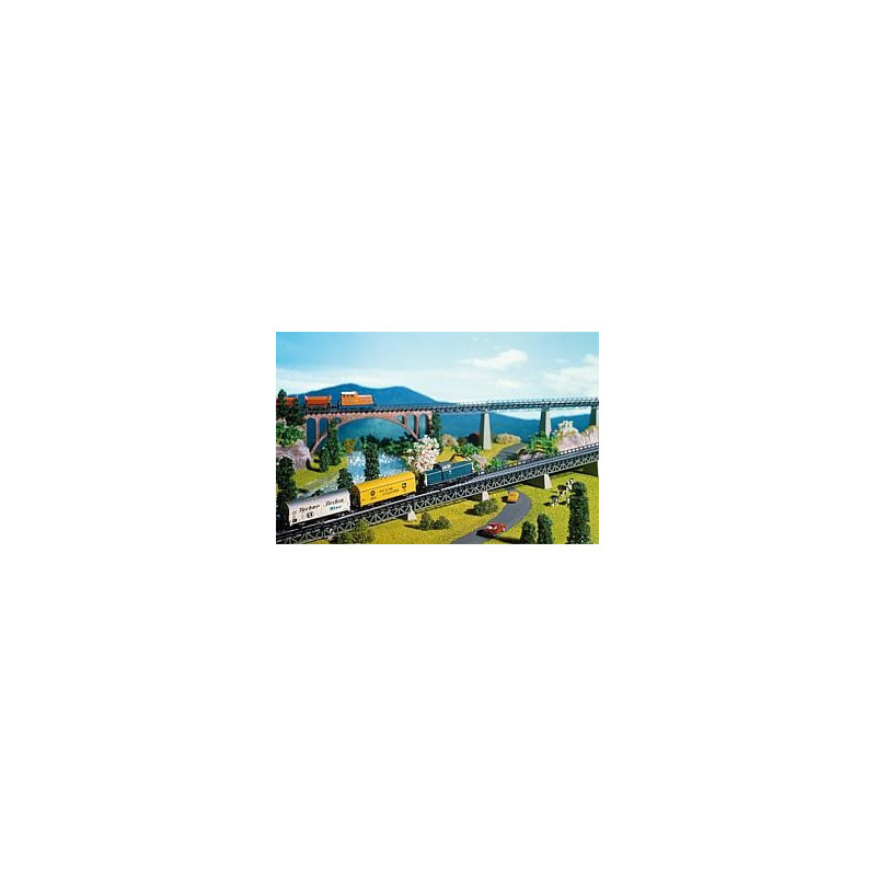4 chemins de roulement / 4 Track beds N