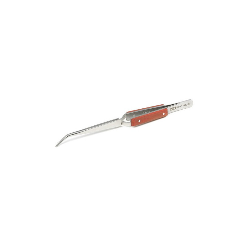 Précelles effet inv. Courbes HG Angled Tweezers