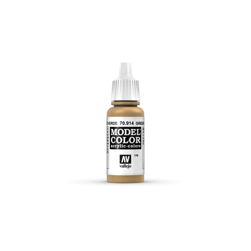 Model Color Vert Ocre / Green Ochre Mat 17 ml (119)