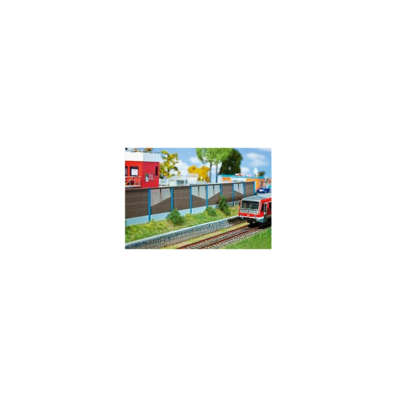 Paroi anti-bruit bois / Wood Noise protection wall H0