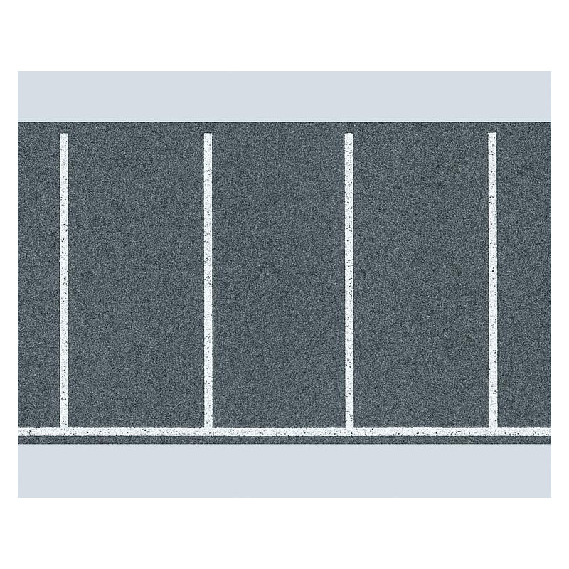 Parc de stationnement marquage rectangulaire / Parking space sheet H0
